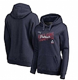Women New England Patriots Pro Line by Fanatics Branded Super Bowl LI Champions Pitch Pullover Hoodie Navy FengYun,baseball caps,new era cap wholesale,wholesale hats